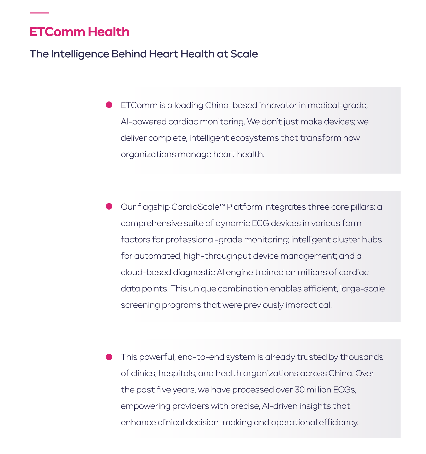 ETComm CardioScale Brochure Page 2